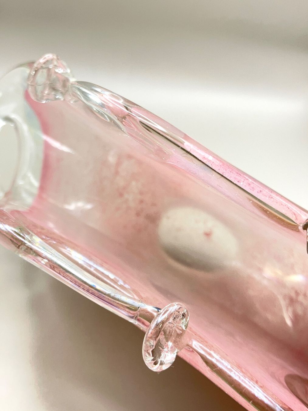Murano Bicchieri: Murano Kristall Serviettenhalter – Usato da Horw venduto da luzernicus 6
