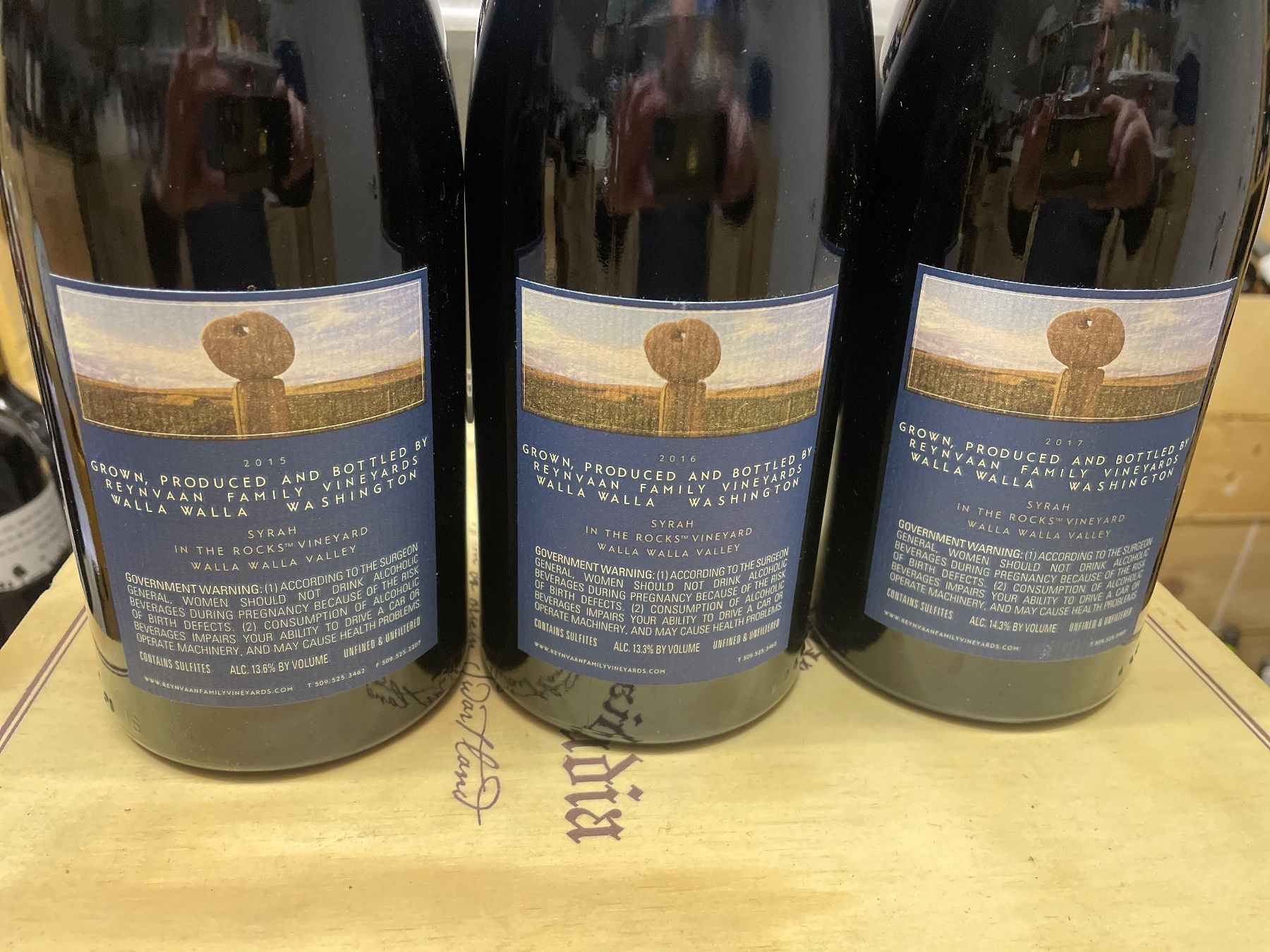 Vino: Rar: Reynvaan Stonessence 15/16/17 – Nuovo (secondo la descrizione) da Herzogenbuchsee venduto da Stengah 1