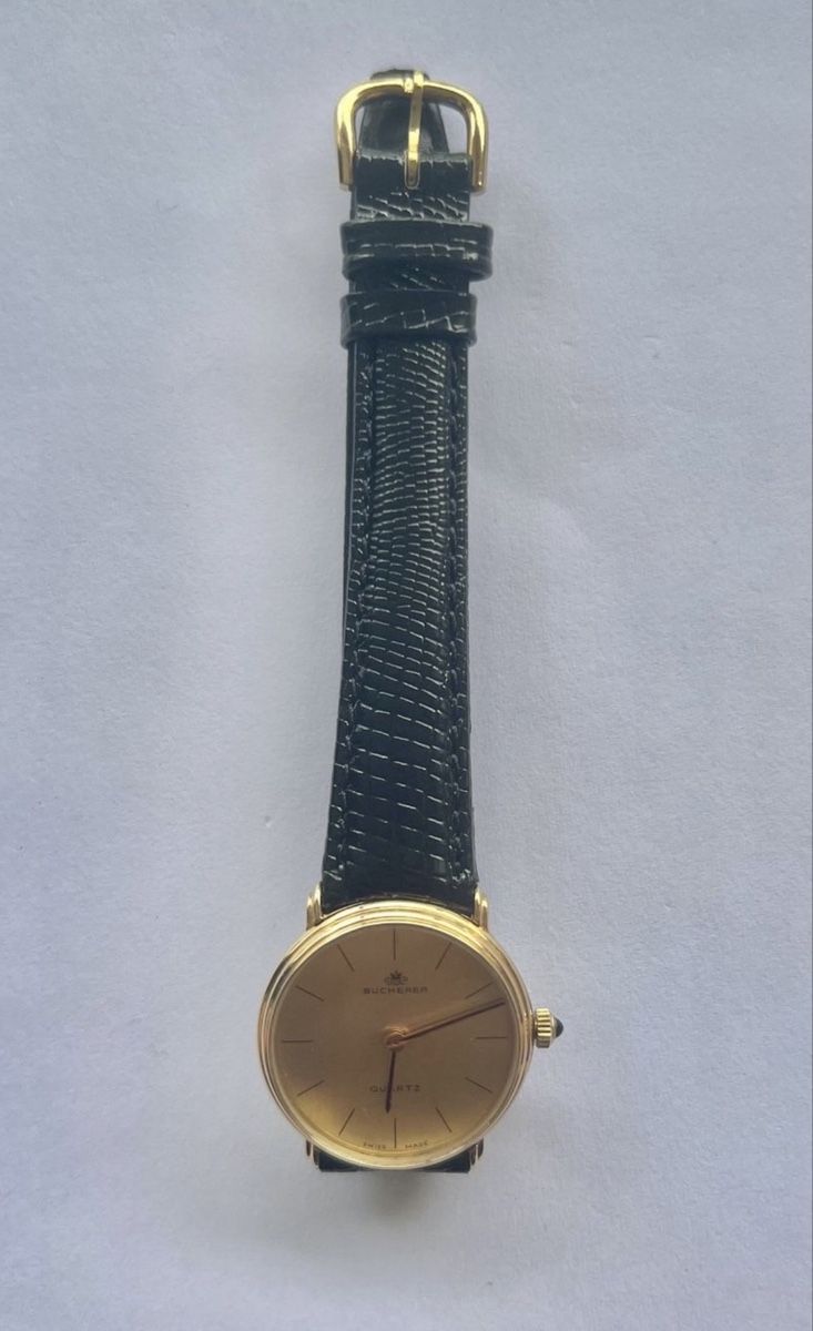 Bucherer Orologi: Montre Bucherer Or Plaqué Quartz  – Nuovo e nell'imballaggio originale da Chavornay venduto da MD_77 2