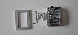 Schaller Bridge 475 chrom für E-Gitarre