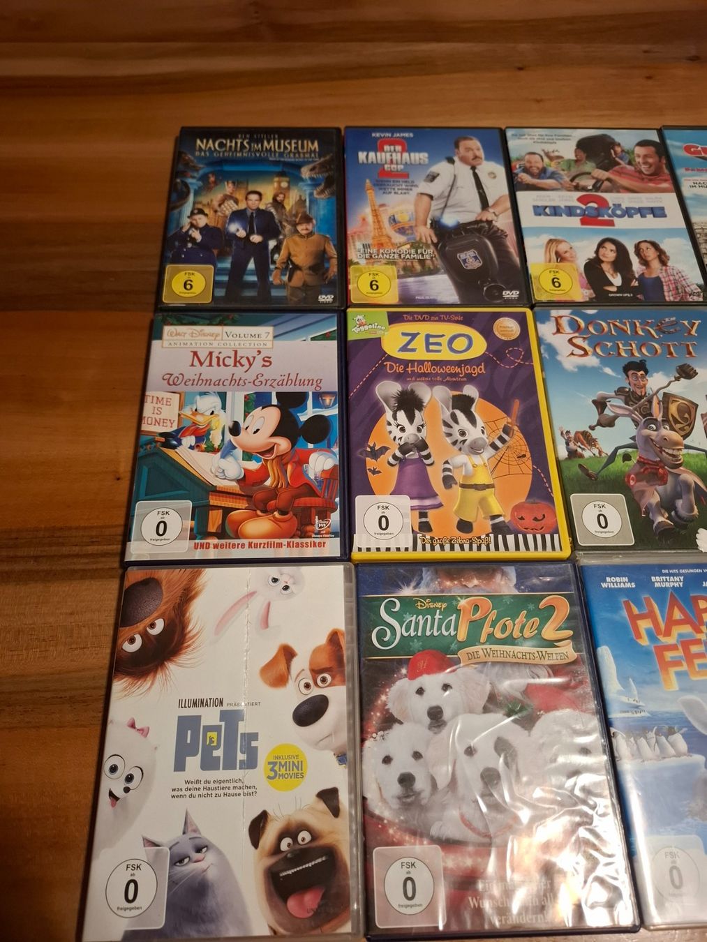 Tutti i DVDs: 12 Kinder DVD – Usato da St. Niklausen LU venduto da Kamelo 3