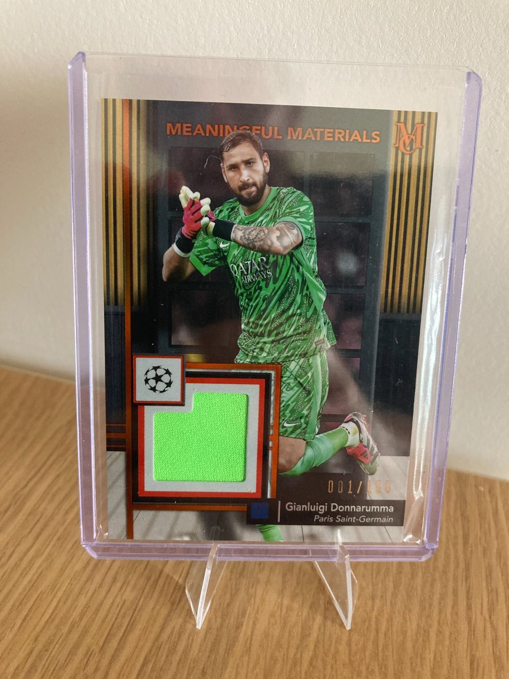 Topps Carte collezionabili: Topps Museum UEFA 24-25 - Gianluigi Donnarumma Patch /150 – Usato da La Tour-de-Peilz venduto da Tyalos_Cards