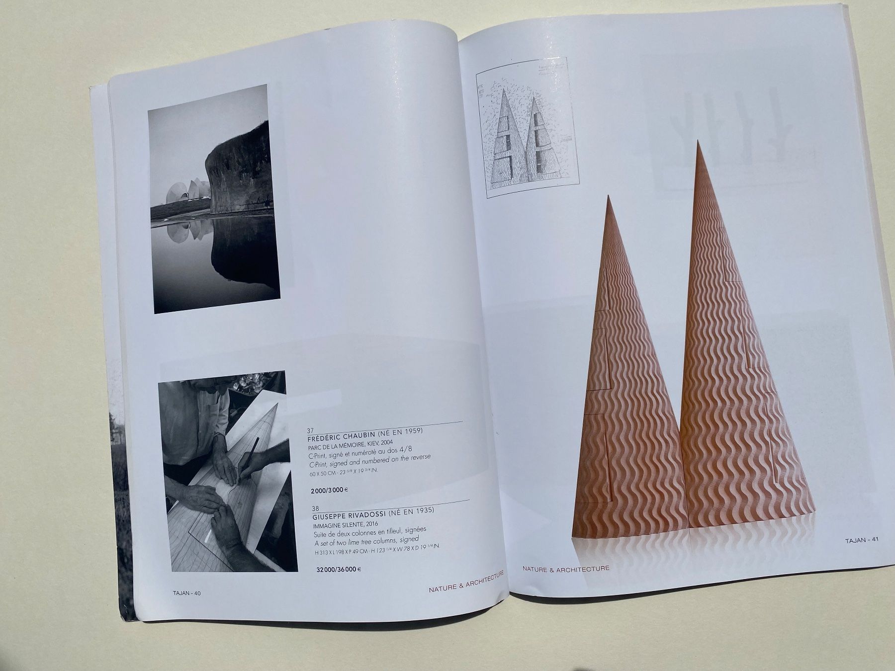 Bücher: Rare TAJAN "Nature & Architecture" Book, Fall Reading! – Gebraucht aus Zürich von lesgarcons 2