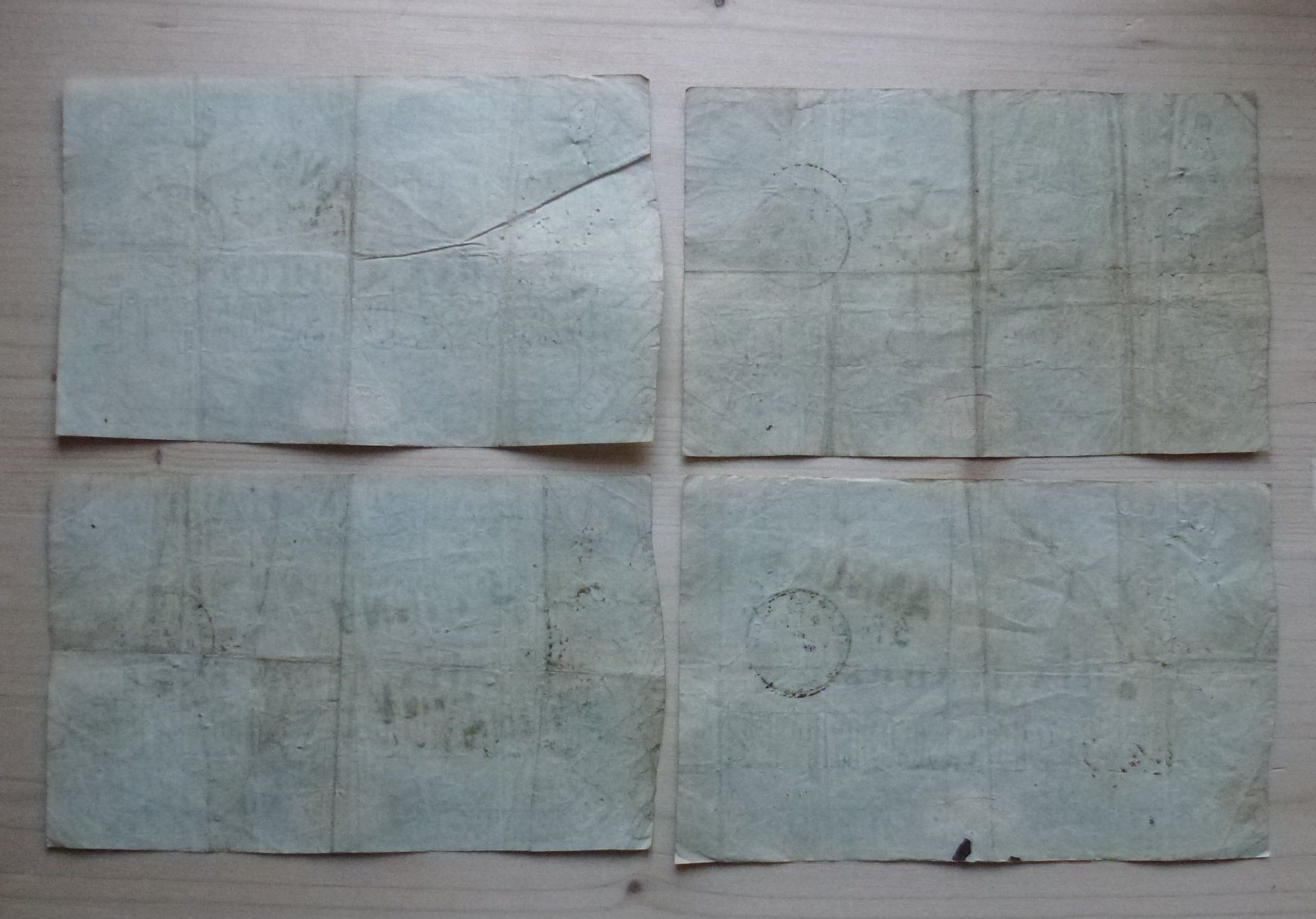 Banconote: Geneve ++ Lot 4x 10 Franken 1856 – Usato da Walkringen venduto da Casablanca777 5