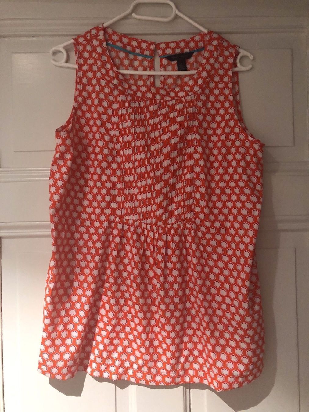 Tommy Hilfiger Top: Tommy Hilfiger Sommertop orange-weiss – Nuovo (secondo la descrizione) da Unterseen venduto da amj_zz7j