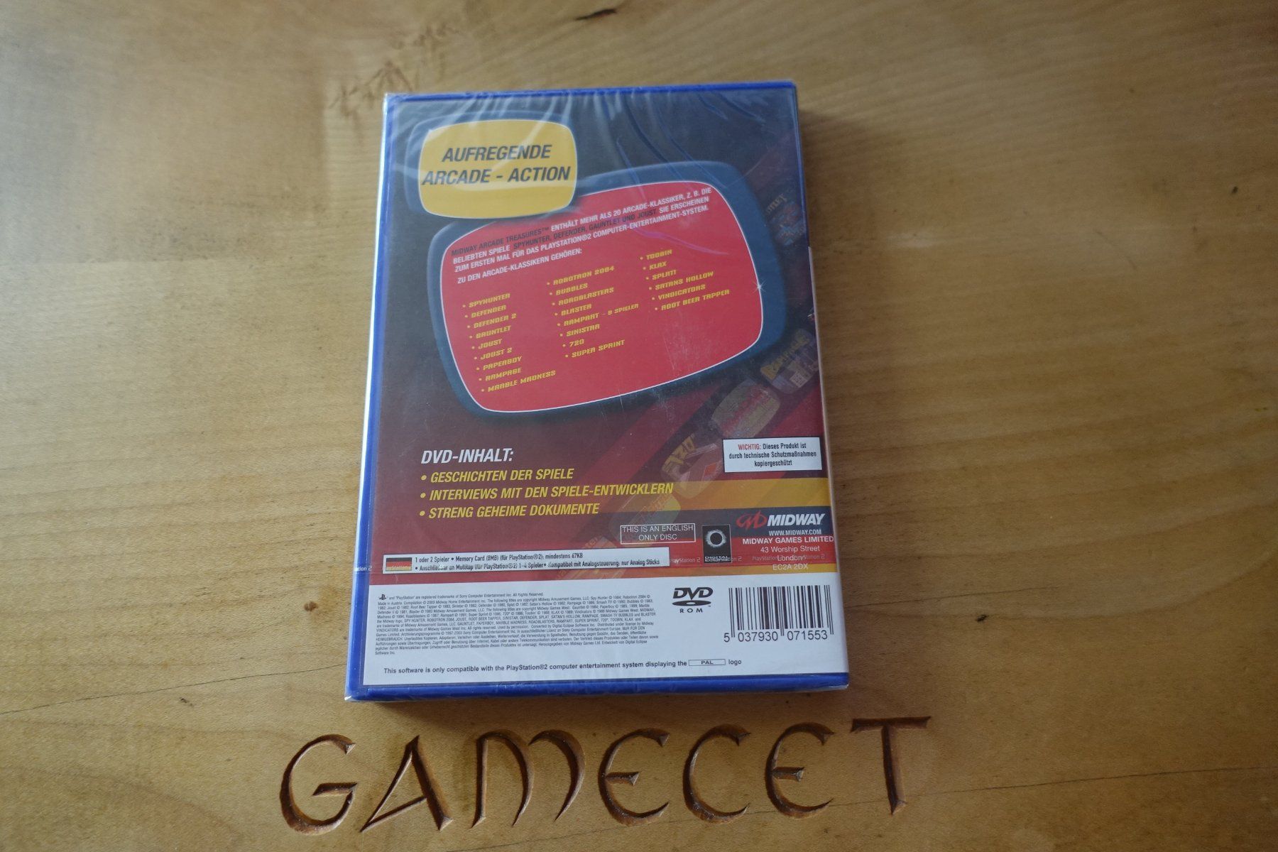 Sony Spiele: Midway Arcade Treasures – Neu und originalverpackt aus Steinach von Gamecet 7