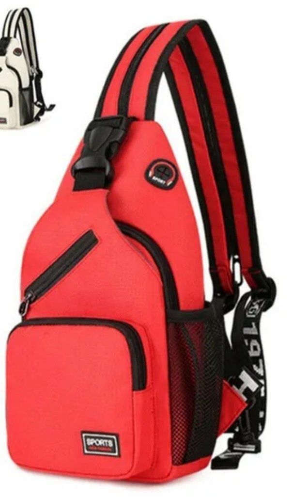 Zaini: Rote Diagonale Seitentasche (Rucksack) – Nuovo e nell'imballaggio originale da Büttikon AG venduto da PAM120319 2