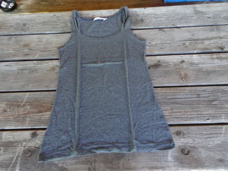 Samsøe Samsøe Basic Top uni grau stretch Gr. M/L - 424126