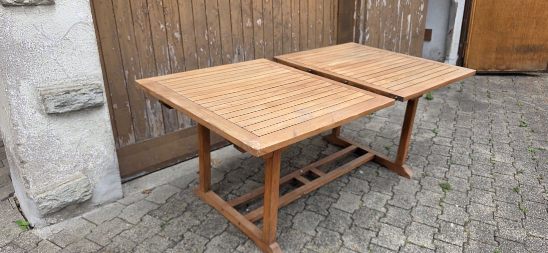 Tavoli: Teak Holz Tisch ausziebar – Usato da uezwil venduto da msc_8bh6