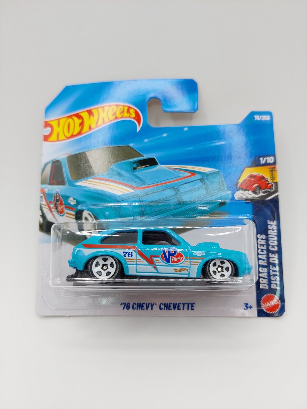Hot Wheels Modellini d'auto: Hot Wheels '76 Chevy Chevette Drag Racer – Nuovo e nell'imballaggio originale da Rüti ZH venduto da S_Like