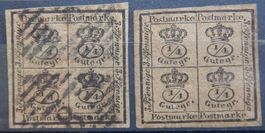Braunschweig Kat. 9 (*)/gest. 1857 Kat. 140 Euro