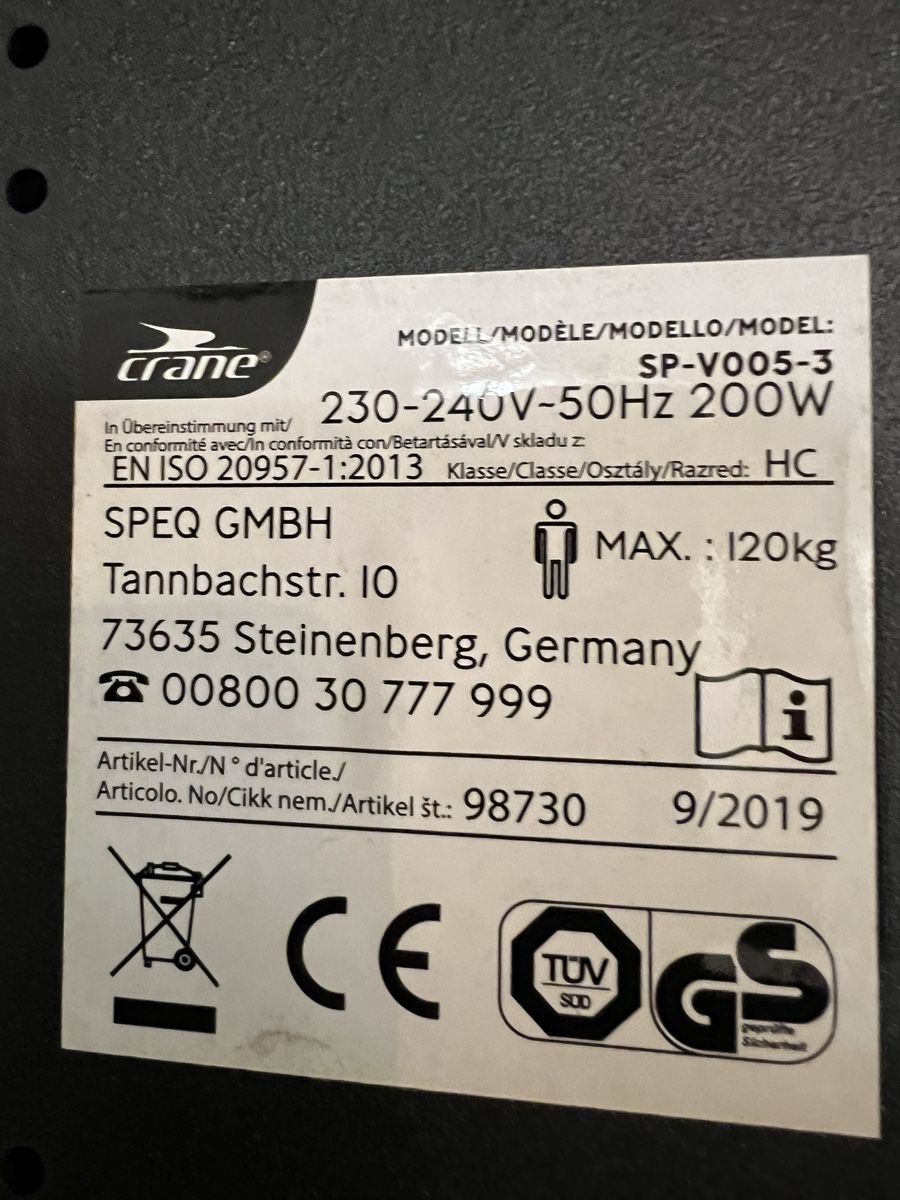 Hometrainer: Fibrationsplatte – Usato da Igis venduto da Haupt48 3