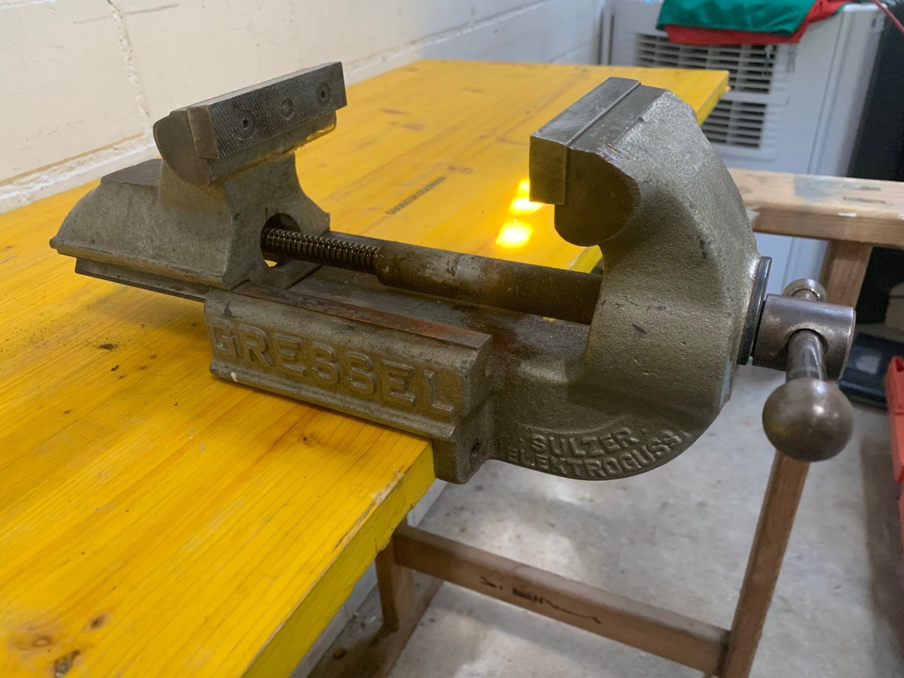 Gressel Tous les outils: Schraubstock Gressel / Sulzer Eelektroguss – D'occasion à Wallisellen par zappenduster 2