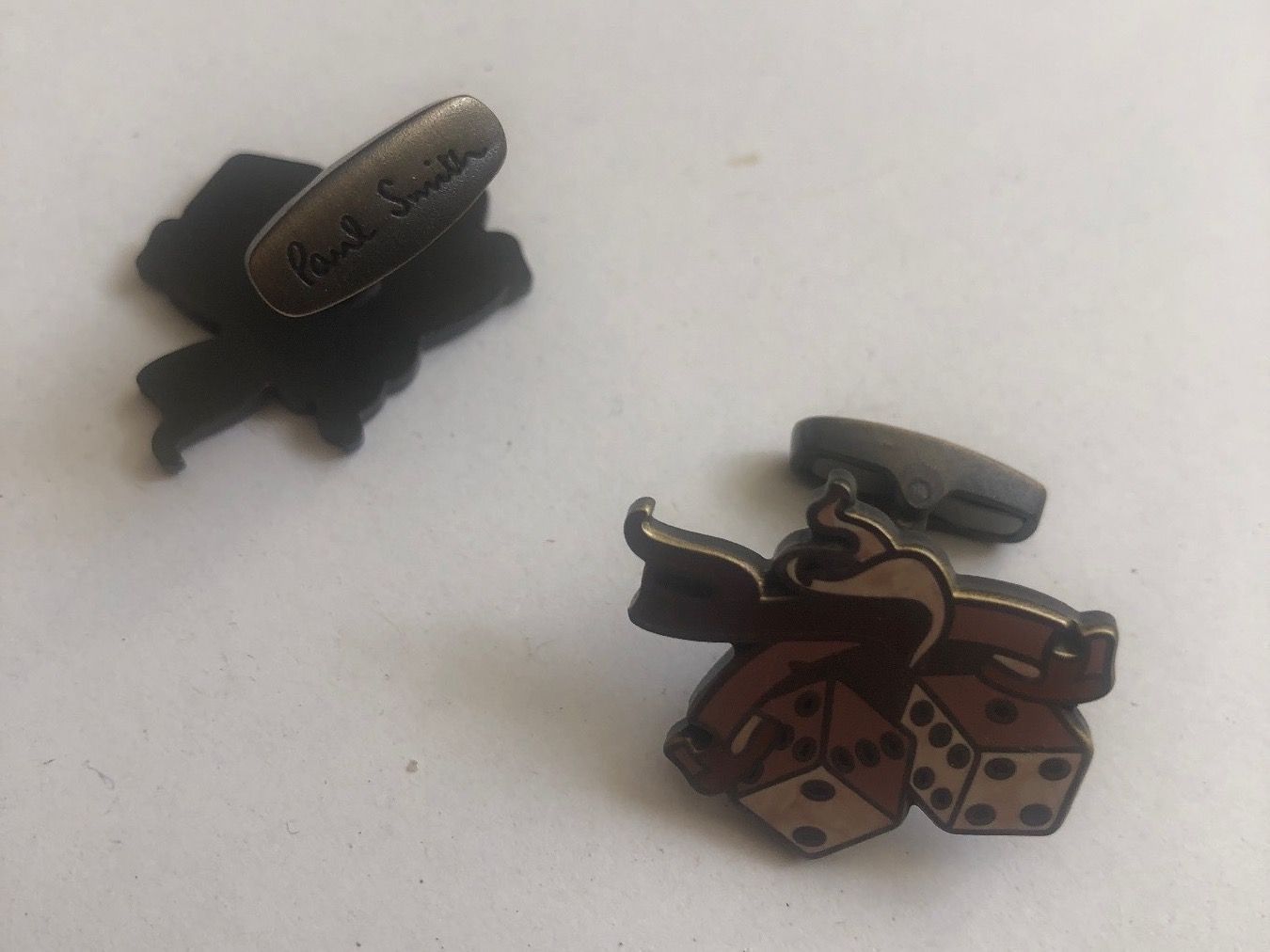 Paul Smith Gemelli: PAUL SMITH Boutons de manchette – Nuovo e nell'imballaggio originale da Arnex-sur-Orbe venduto da cameleonfringant 2