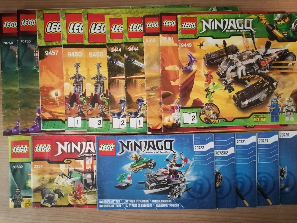 Diverse Lego Ninjago Anleitungen | Kaufen auf Ricardo