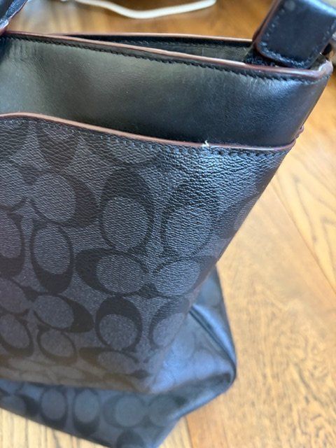 Coach Borse da donna: Schwarzes Coach Signature Canvas – Usato da Kreuzlingen venduto da kraemer84 6