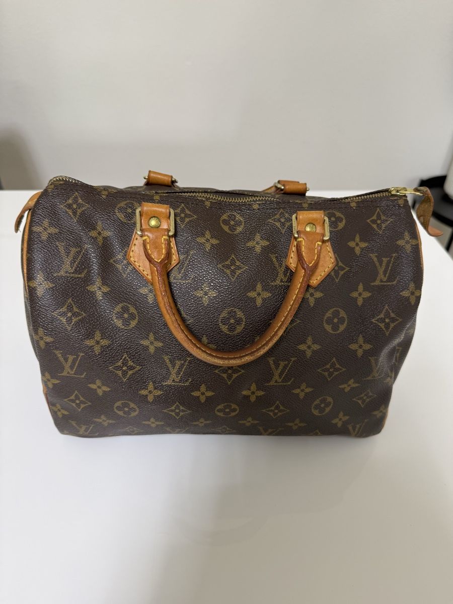 Louis Vuitton Borse da donna: Louis Vuitton Speedy 30, Monogram Canvas – Usato da Bottmingen venduto da celina.00
