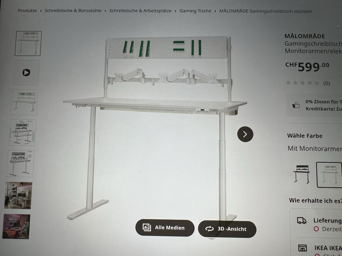 Ikea Schreibtische: IKEA Schreibtisch – Neu und originalverpackt aus Würenlingen von vauzwo