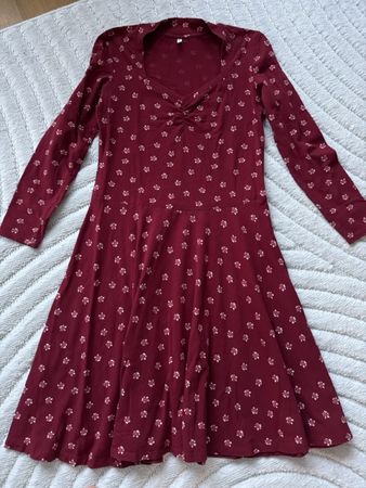 Blutsgeschwister Kleid L Blumen