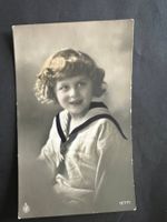 alte Photokarte 1916 Junge mit Matrosenhemd  gelaufen (V741)
