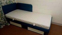Ikea Bett und Schubladen Bäkullen 105.05716