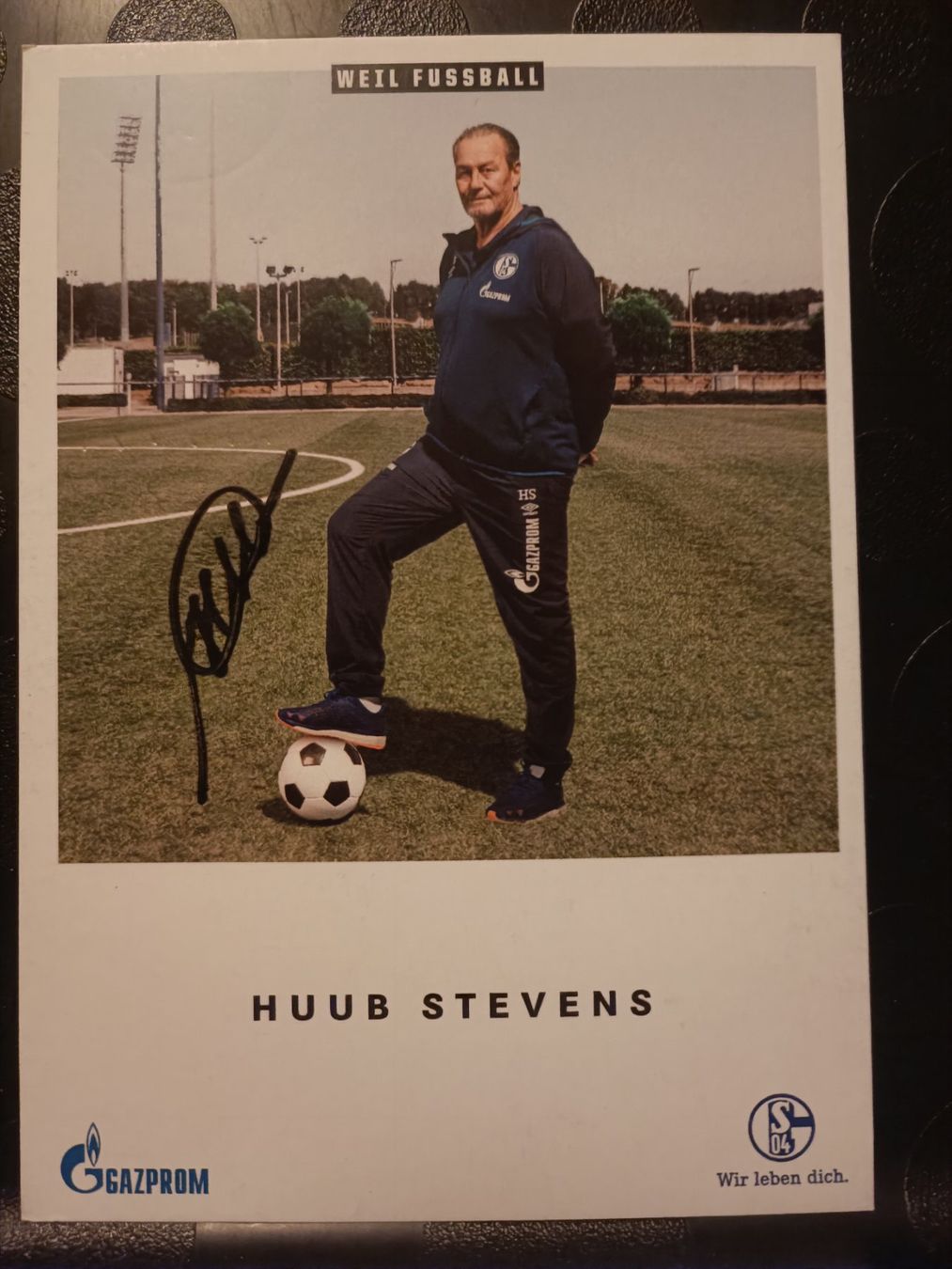 Autographes: Huub Stevens - signierte Autogrammkarte – D'occasion à Menziken par Artographs