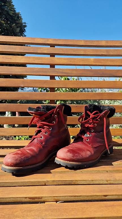 Damenschuhe: Panama Jack Winterstiefel rot 40 – Gebraucht aus Bern von anjagraf 3