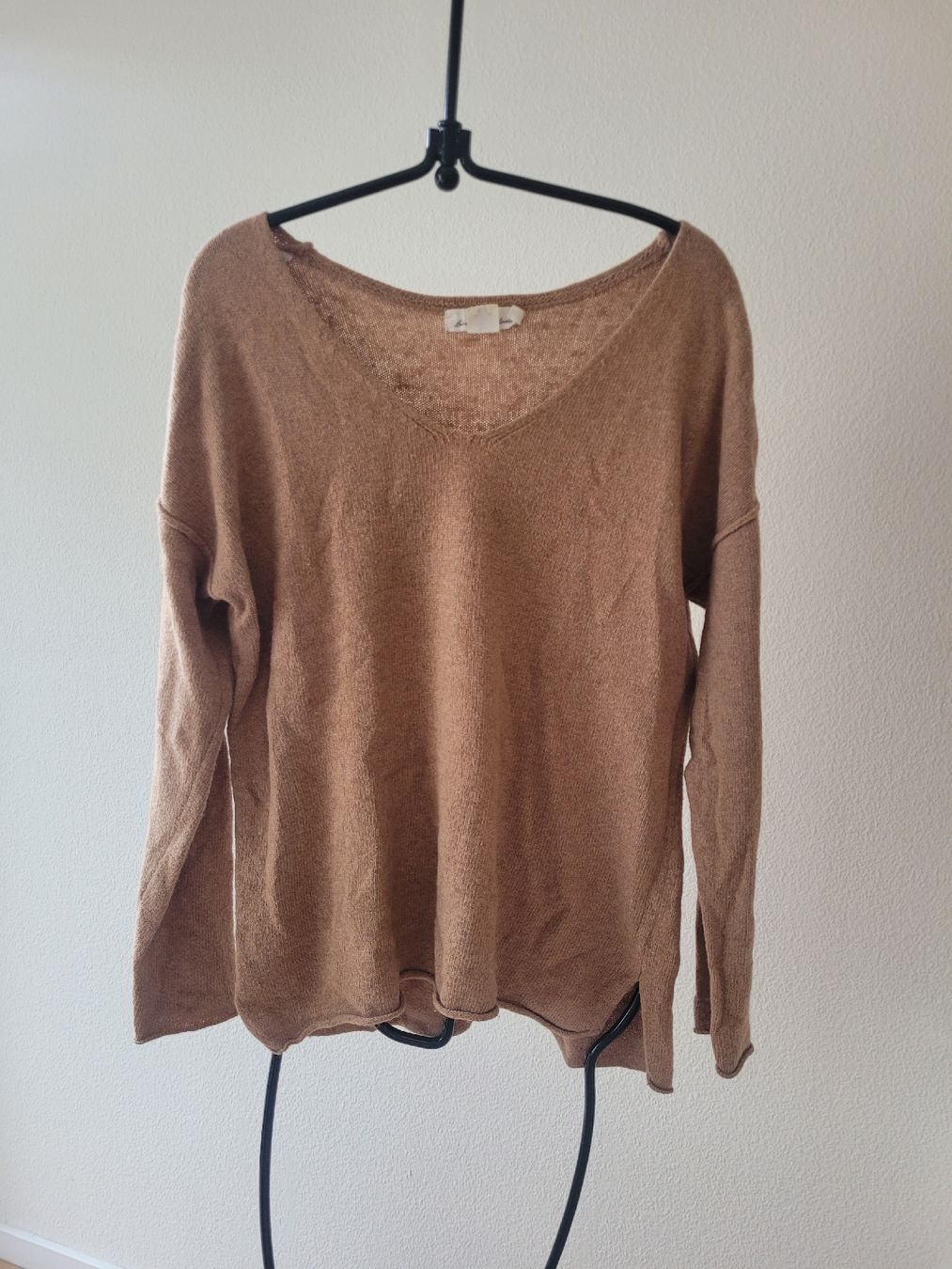 Pullover & Sweatshirts: Damenpullover Gr. S Braun Herbstpulli kuschelig wei – Gebraucht aus Zürich von cas_h8ty