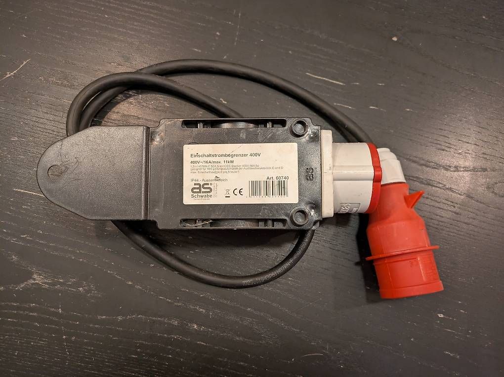 Alimentazione elettrica: Einschaltstrombegrenzer CEE 16 / 5 400V – Usato da Ostermundigen venduto da Minipalm