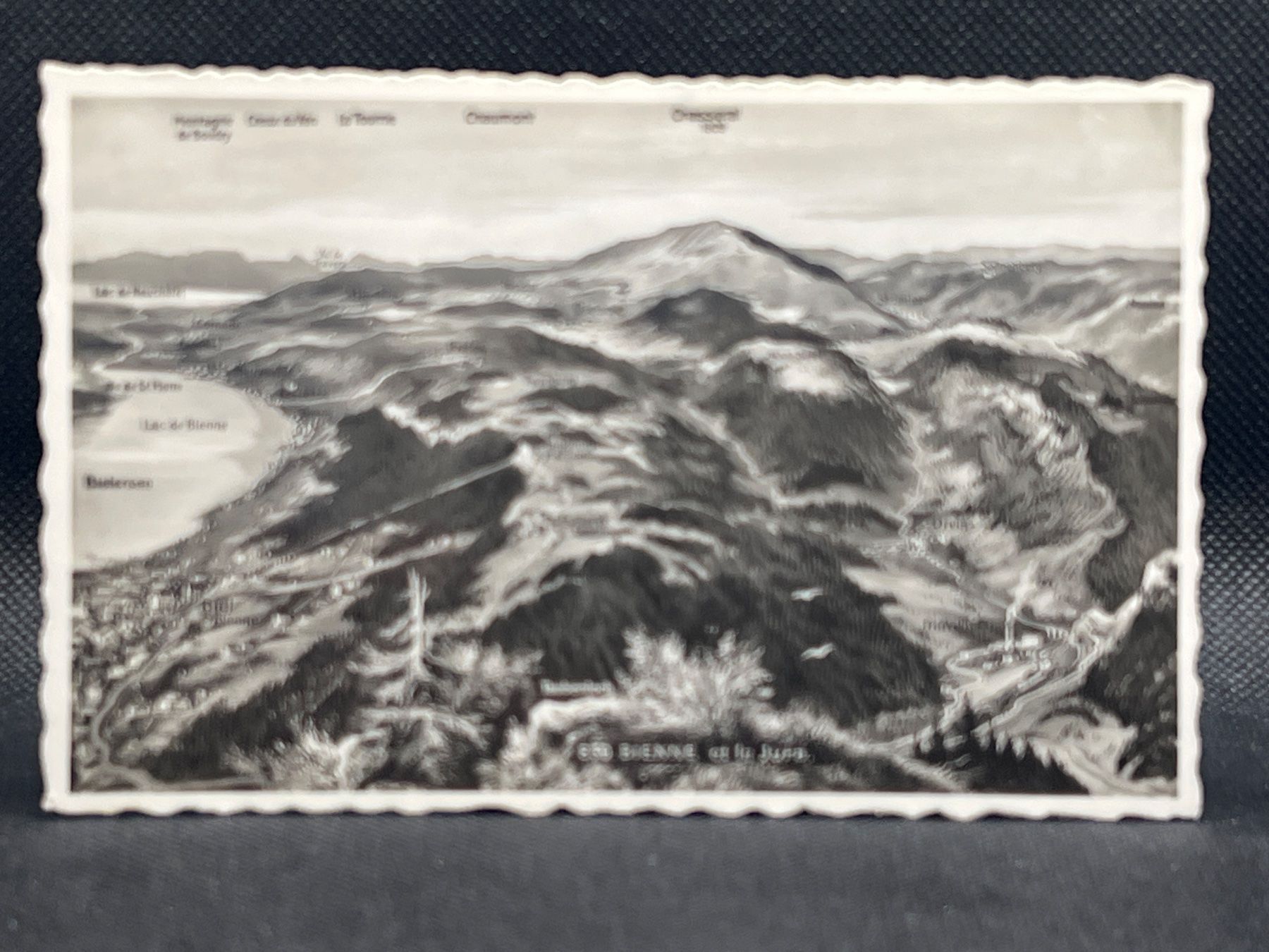 Cartoline postali: 830. BIENNE et le Jura – Usato da Widnau venduto da Brusi9