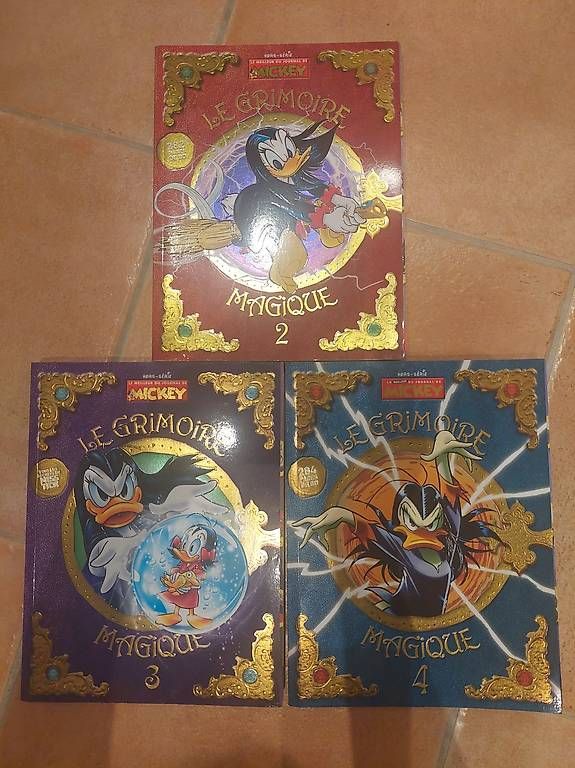 Fumetti: Mickey Le Grimoire Magique Tome 2, 3, 4 – Usato da Kirchlindach venduto da dor_qj8q