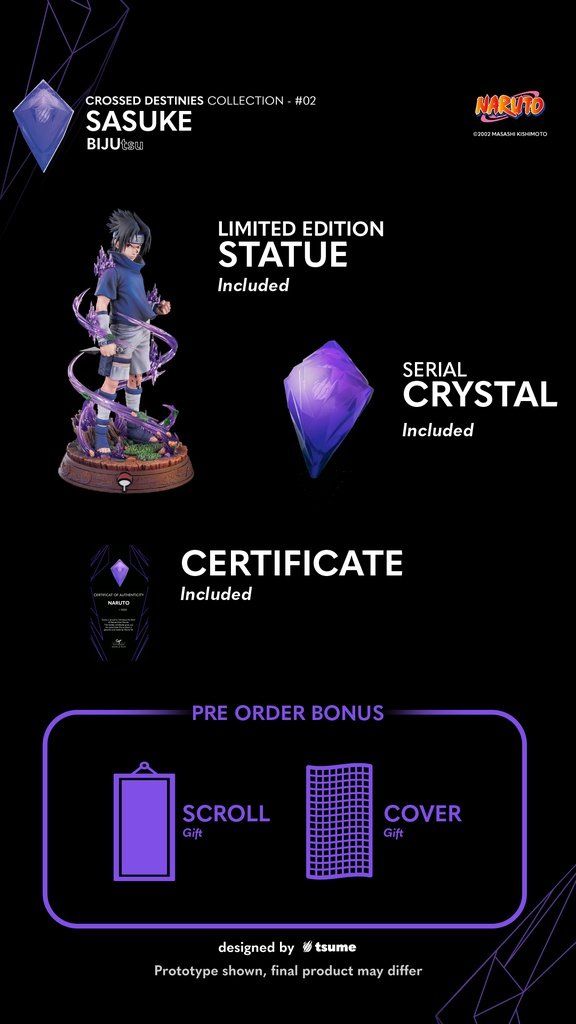 Statuette: Sasuke Uchiha Bijutsu by Tsume – Nuovo (secondo la descrizione) da La Chaux-de-Fonds venduto da Bnexo_Shop 4