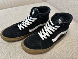 Vans Sk8-Hi Skate Schuhe schwarz weiss