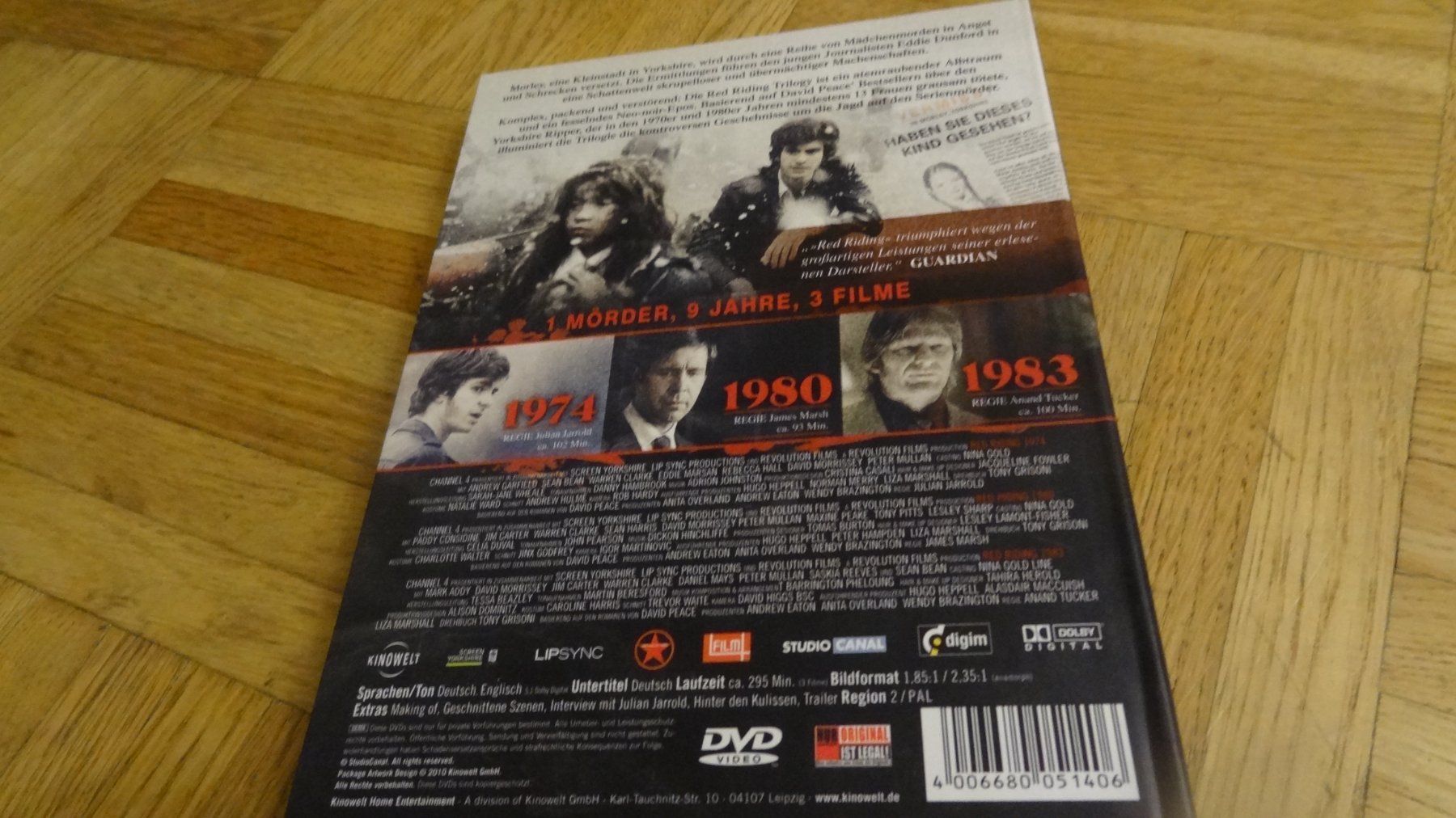 Tutti i DVDs: Red Riding Trilogy DVD – Usato da Olten venduto da Disc-Verkauf 2