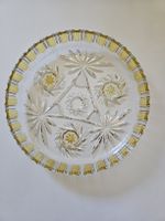 Plat à tarte en cristal de la série « Komet » années 60