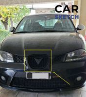 Seat Ibiza Cupra - FR 6L / Cordoba Front Honeycomb Grill