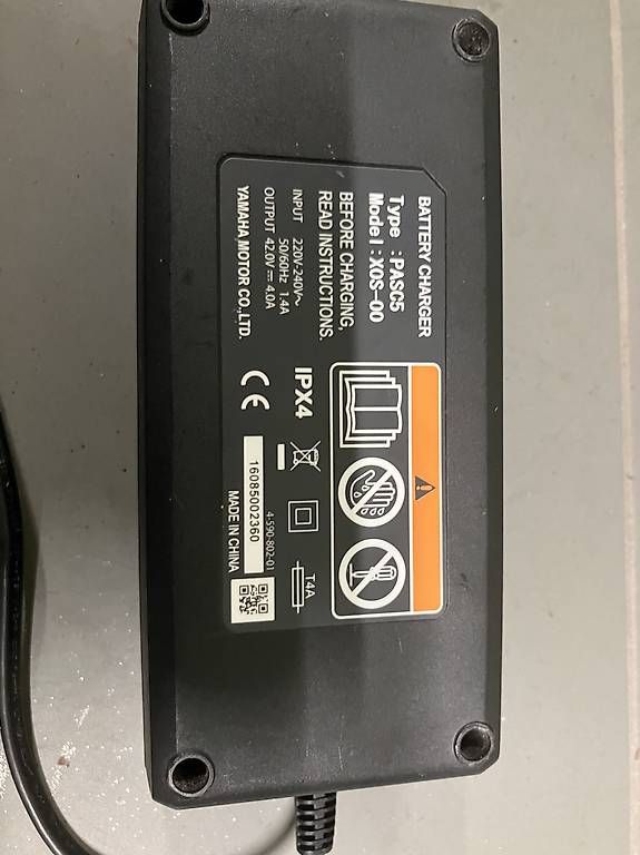 Caricabatterie: Yamaha Ladegerät PASC5 mit defektem Stecker – Usato da Bönigen venduto da SalesladySO