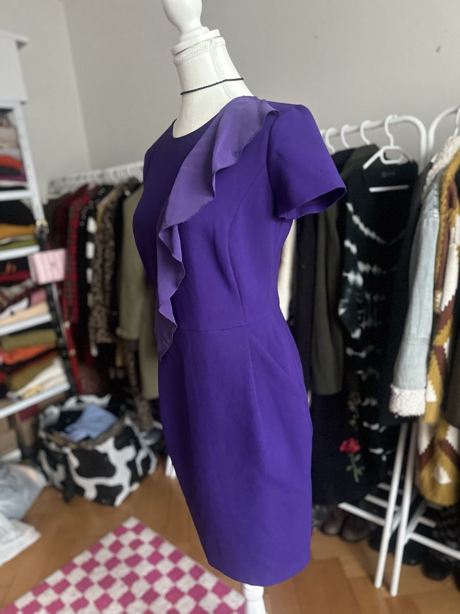 Kleider: Vintage Kleid violett – Gebraucht aus Zürich von PuraVida111 1