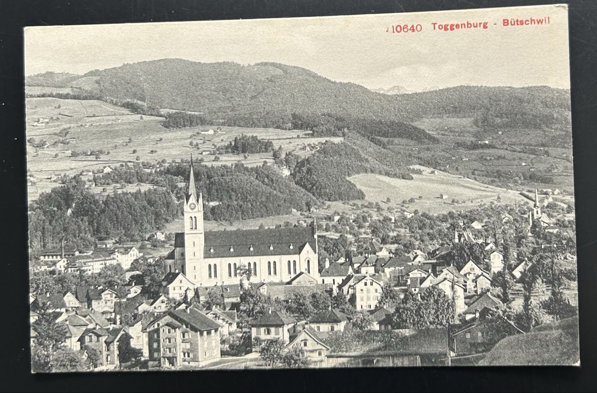 Cartoline postali: Bütschwil Toggenburg  – Usato da Horw venduto da Tellbub