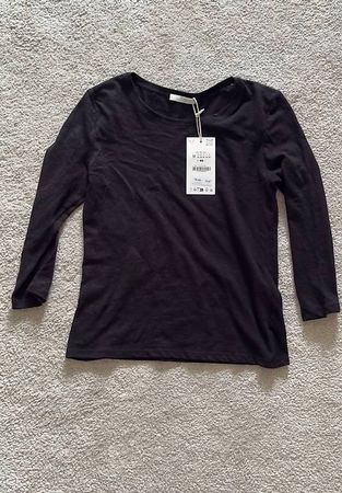 Langarm Shirt, Zara, NEU, Gr. M