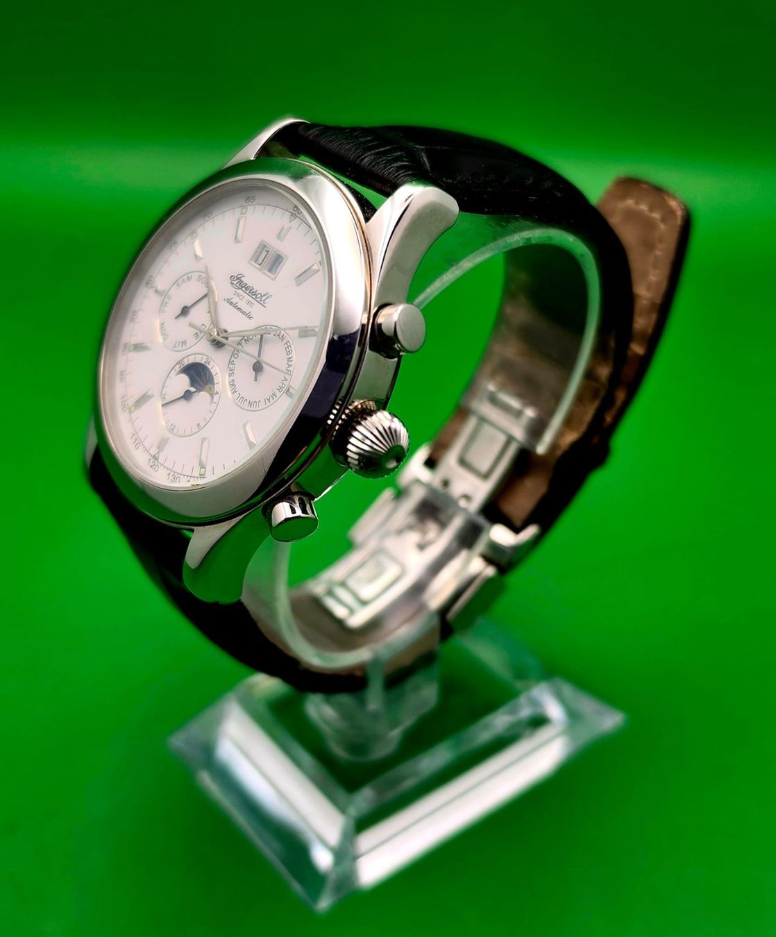 Paul Picot Orologi: INGERSOLL SINCE 1892 AUTOMATIC LIMITED EDITION  STAINLESS ST – Usato da Neftenbach venduto da Taschen-Uhren 3