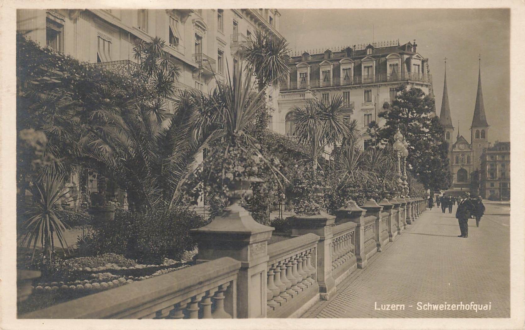 Cartes postales: Schweizerhofquai Luzern LU – D'occasion à Biasca par Blenio71
