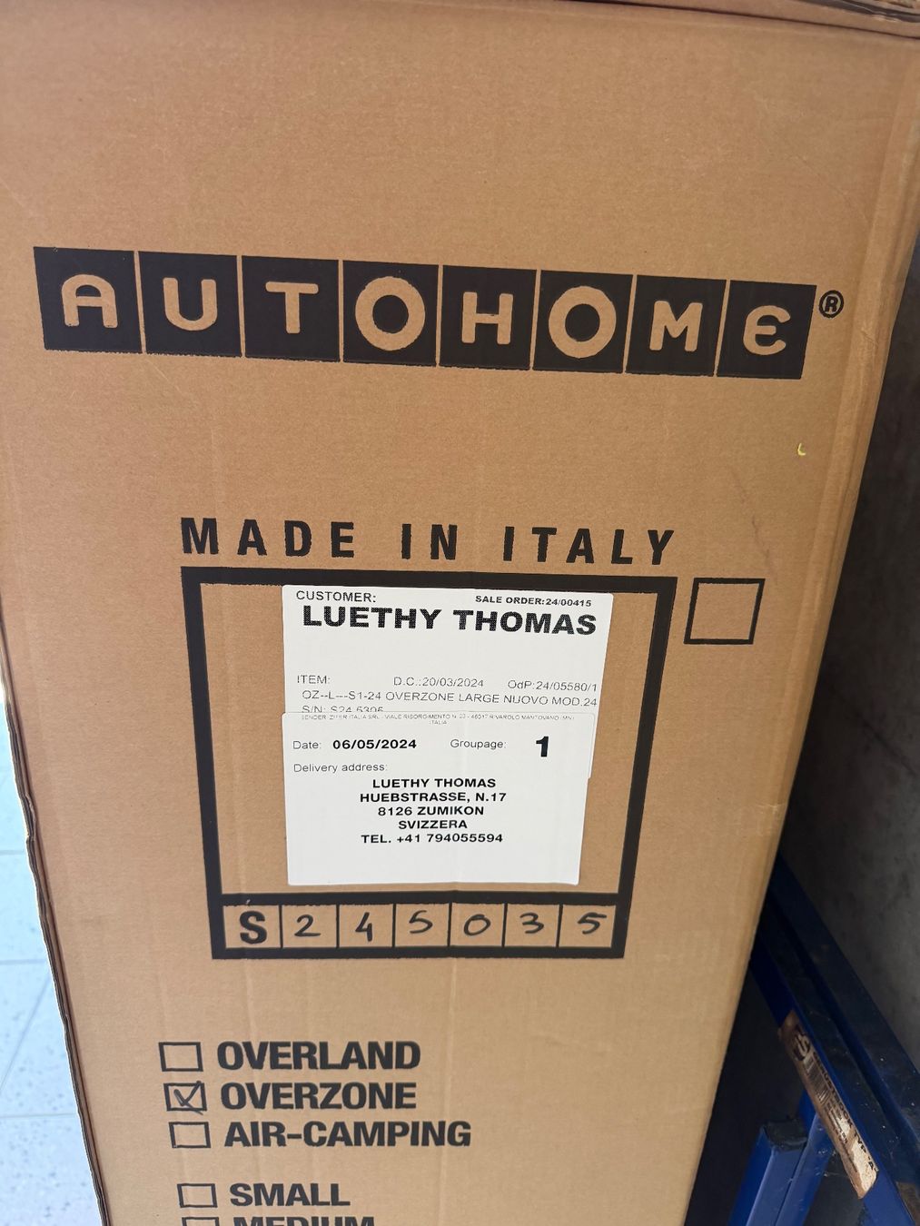 Tende : Autohome Overzone Large Farbe Wild Green Dachzelt – Nuovo e nell'imballaggio originale da Zumikon venduto da thomi17 2