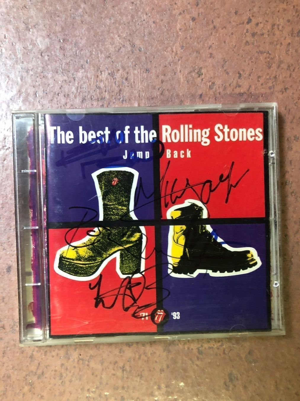 Autogramme: Signierte CD von den Rolling Stones – Gebraucht aus rafz von Ttt0071