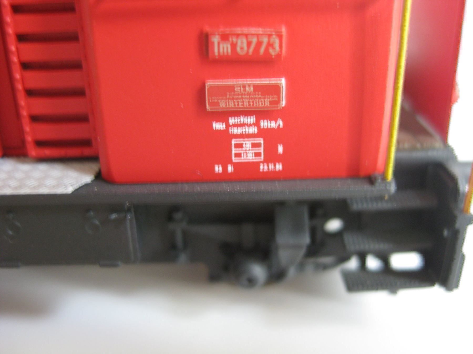 Modellini di ferrovie: Weinert SBB Tm IV 8773 oder 8752 rot,  4057 – Usato da Buchs ZH venduto da swiss-train 4