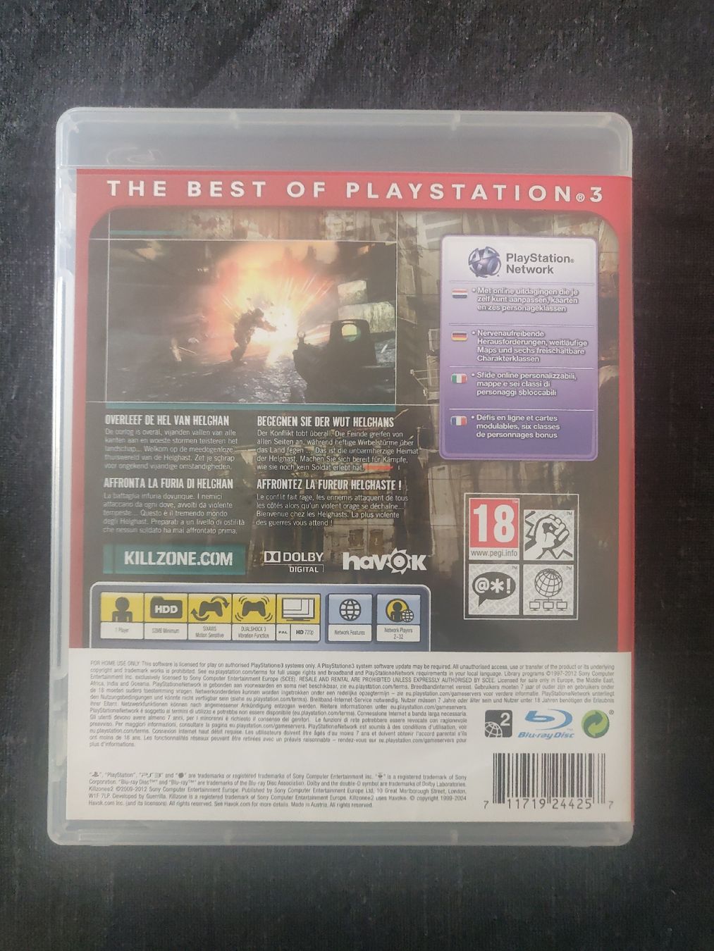 Sony Console: killzone 2 playstation 3 – Usato da Bellinzona venduto da SuisseElectronics 1