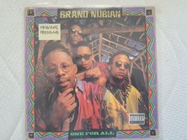 Brand Nubian – One For All (LP, 1990, Originalpressung)