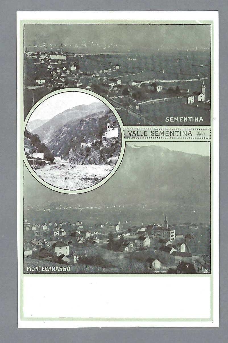 Cartes postales: SEMENTINA e MONTECARASSO, 0 non circolata – D'occasion à Pura par ulisse1957