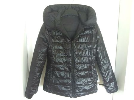 ZARA Steppjacke mit Kapuze, beidseitig tragbar, Gr L