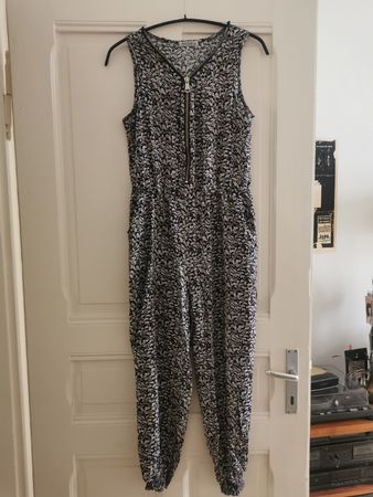 Ärmelloser Jumpsuit mit Reissverschluss, Grösse L/ XL